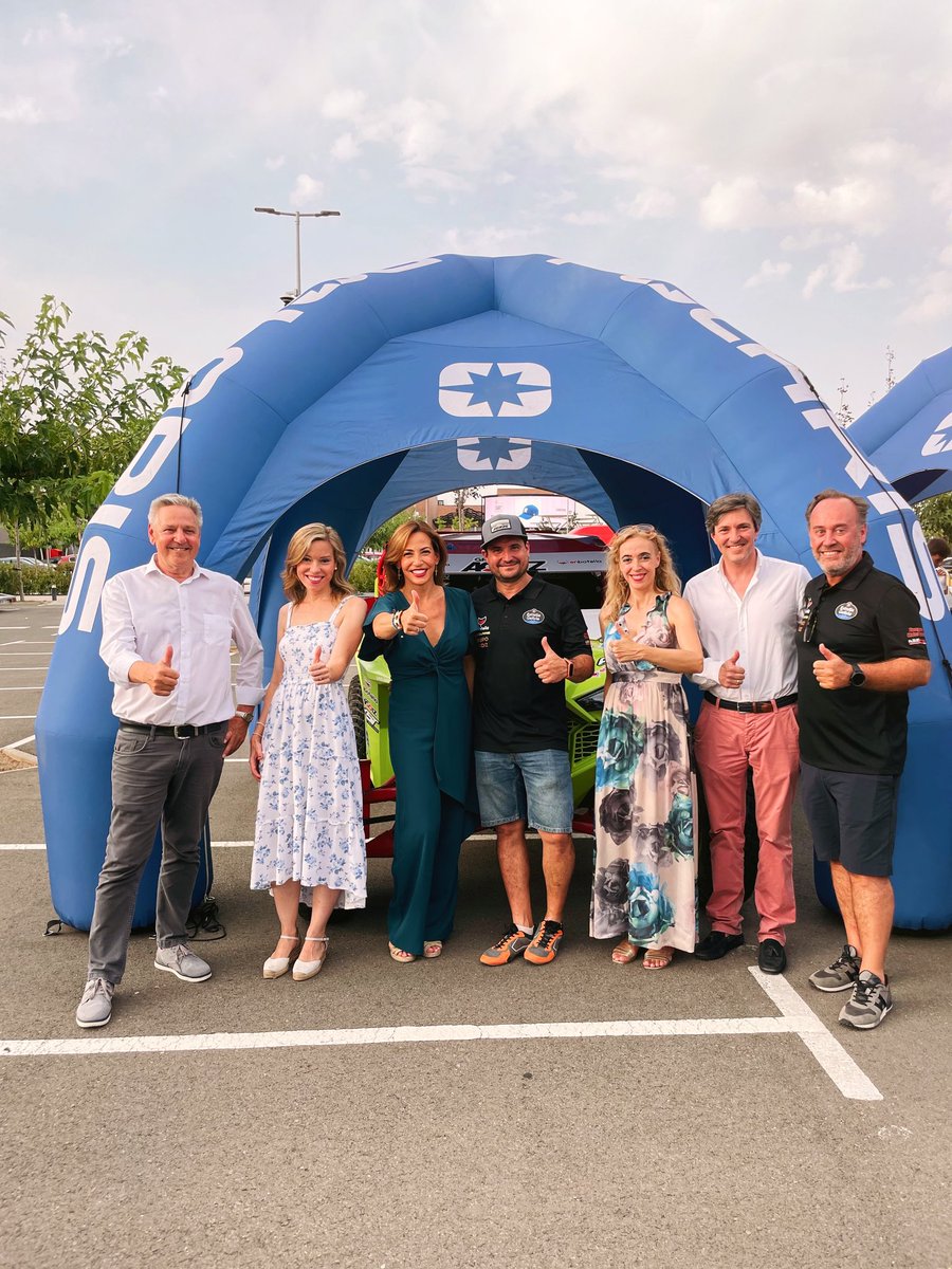 Presentación de la #BajaAragón en <a href="/torreoutletzgz/">latorreoutletzaragoza</a> 🛞 con la Alcaldesa de #Zaragoza y las Federaciones de Automovilismo y Motociclismo

#Comunicación #Presentaciones