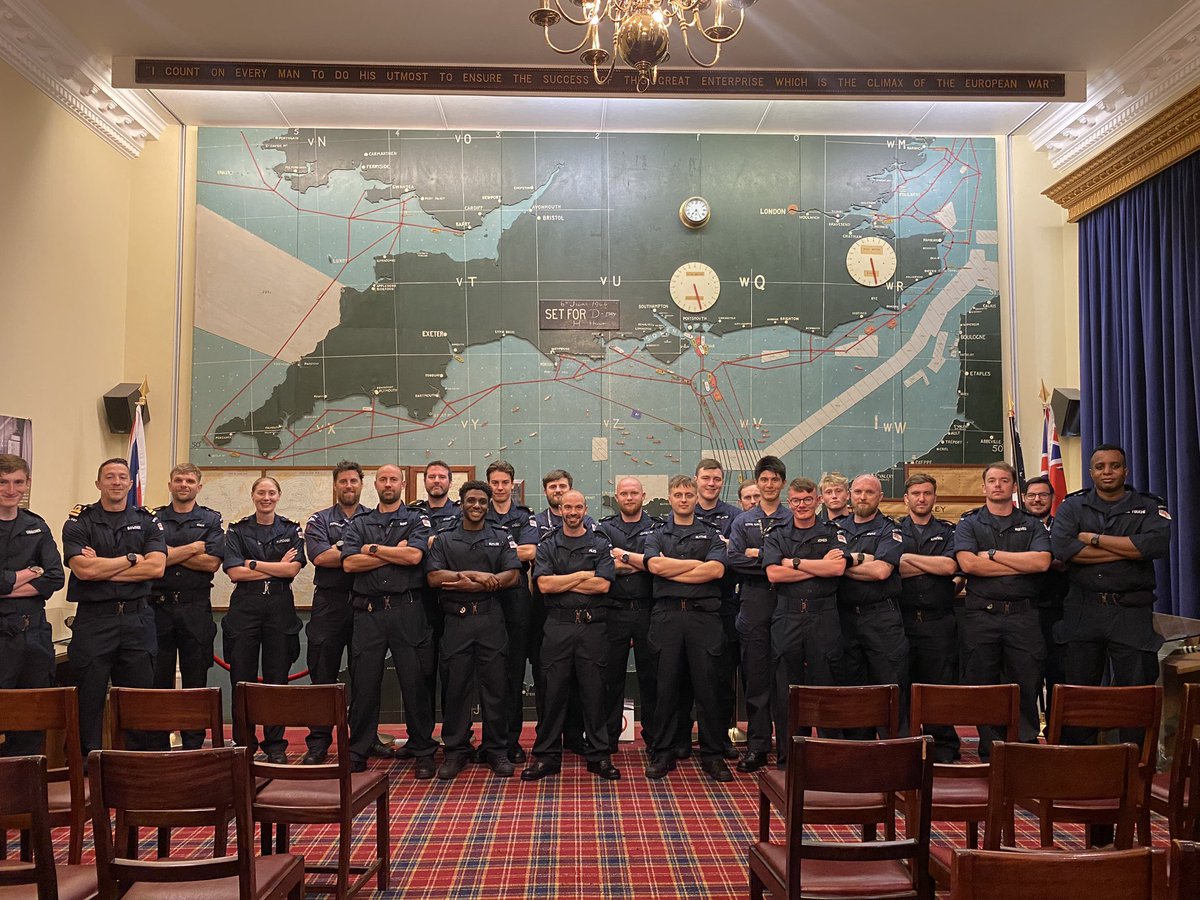 Crew 7 were lucky enough to spend the afternoon at the historic Map Room of Southwick Park, this was apart of the planning rooms for the D-Day landings. Thank you to Southwick Park for facilitating this visit!