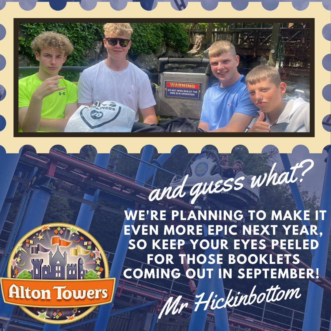 Ormiston Forge Academy (@ormiston_forge) on Twitter photo Last week, a group of 180 students hopped on 4 coaches and set off on an awesome trip to <a href="/altontowers/">Alton Towers Resort</a> It was a crazy, fun-filled day for everyone involved, staff and students alike! Students were an absolute credit to the school! 🎢Mr. Hickinbottom #forgefamily Last week, a group of 180 students hopped on 4 coaches and set off on an awesome trip to <a href="/altontowers/">Alton Towers Resort</a> It was a crazy, fun-filled day for everyone involved, staff and students alike! Students were an absolute credit to the school! 🎢Mr. Hickinbottom #forgefamily