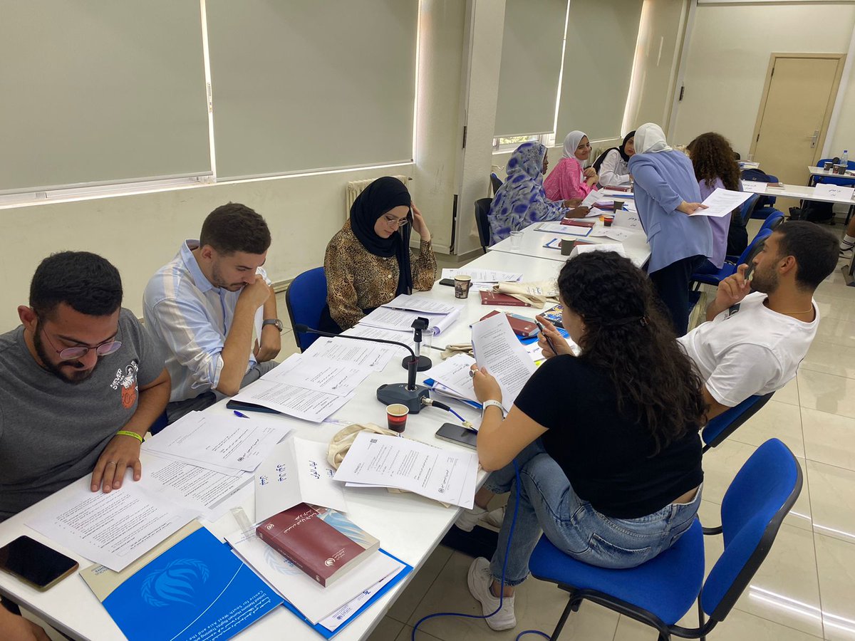 17-21 July Beirut 🇱🇧 The UN Human Rights Training & Documentation Center for South West Asia & the Arab Region opened the training “Introduction to the International Human Rights System” for 25 participants from Arab countries In cooperation with @ISPLiban @USJLiban @GcArabworld
