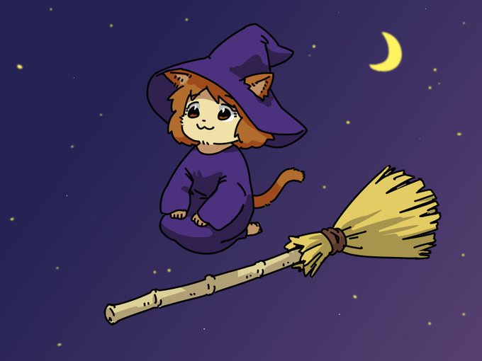 「sidesaddle witch」 illustration images(Latest)