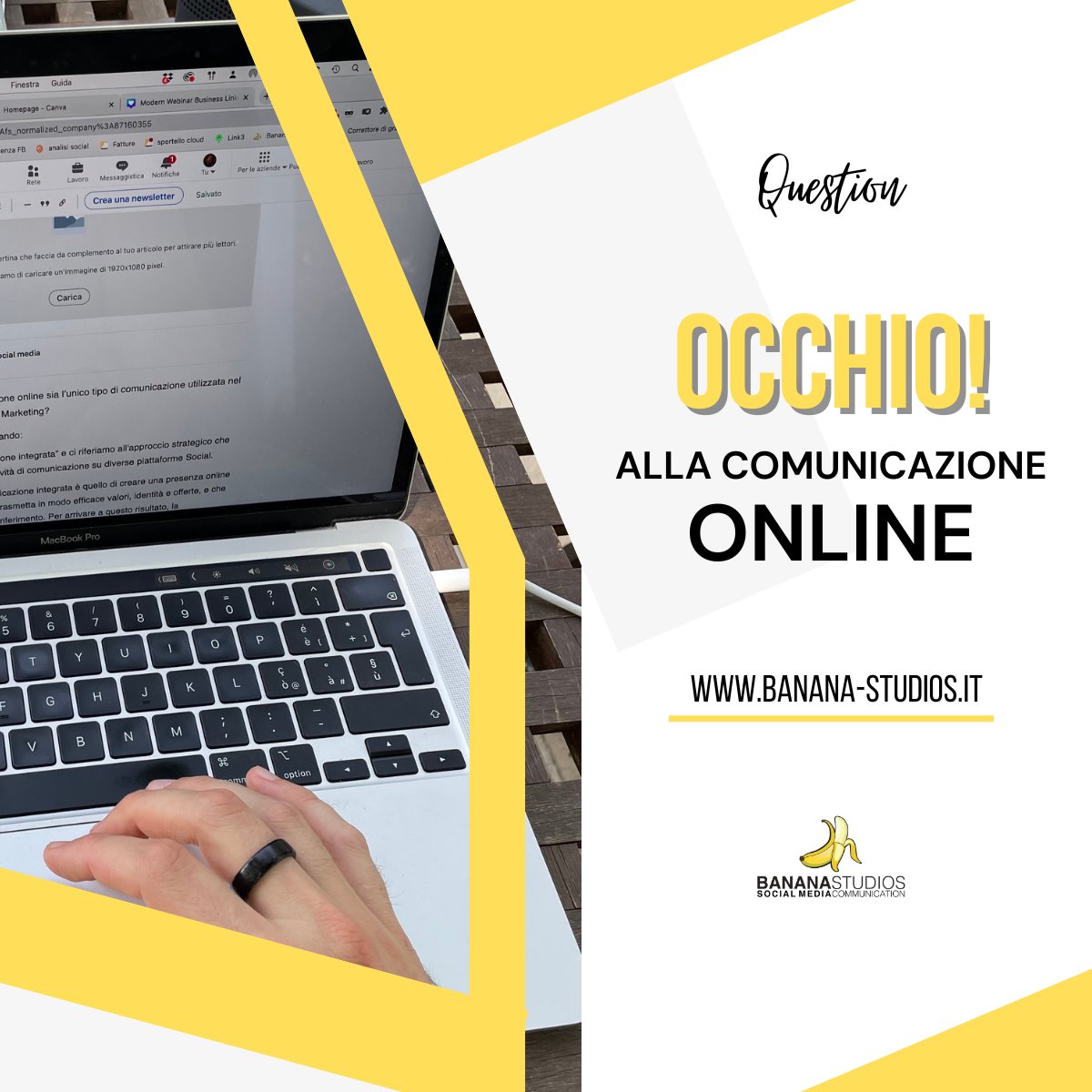 RosettiMatteo's tweet photo. Pensi che la comunicazione online sia l’unico tipo di comunicazione utilizzata nel mondo del Social Media Marketing? Leggi qui [2 min] ⤵️
https://t.co/ZjQJHIEMMp

marketing #bananastudios #socialmedia #SocialMediaManagement #milano #faenza https://t.co/cFjg2glifg