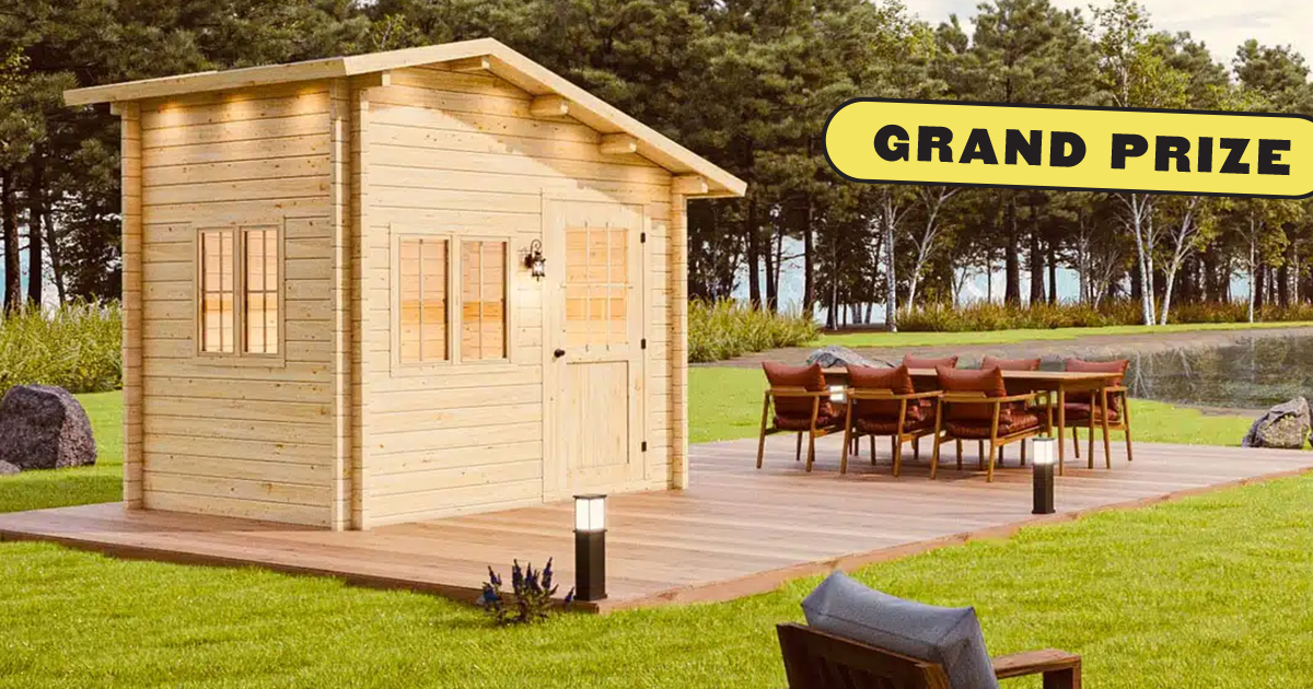 Wouldn't this Bluewater Backyard Den look beautiful by the lake at your cottage? The Cottage Life Photo Contest is on now. Submit your best summer pics for a chance to win this grand prize from Sawmill Structures (buff.ly/3BzAevM). Enter now: buff.ly/3bPHCs7