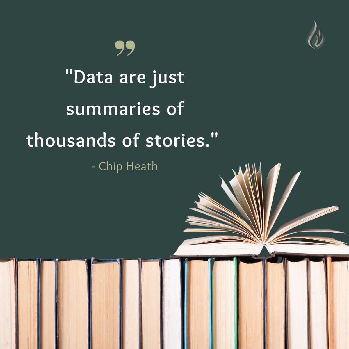 EaganAcademy's tweet photo. This quote resonates deeply with our data-driven community. It reminds us that behind every data point lies a rich narrative waiting to be discovered. 

#dataanalytics #datastories #storytellingwithdata #datavisualization #datastories #eaganacademy. https://t.co/SafxnIcTap
