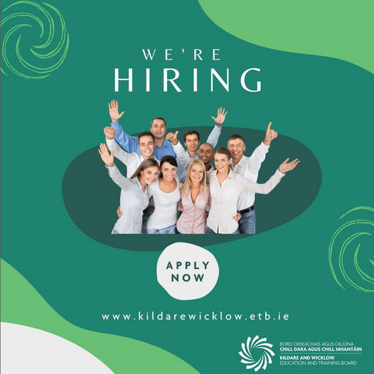 blessingtonfetc's tweet photo. 📢Permanent Part Time Clerical Officer (Grade III) 21.5hpw required for Blessington FETC, Co. Wicklow -21.5hpw approx

Apply Now at https://t.co/h5taPNrlfa

Closing date 12 noon 02/08/23.
#hiring #bfetc #kwetb #blessingtonfetc #fet #WeAreBlessingtonFETC #furthereducation https://t.co/dYa3A6cRpT