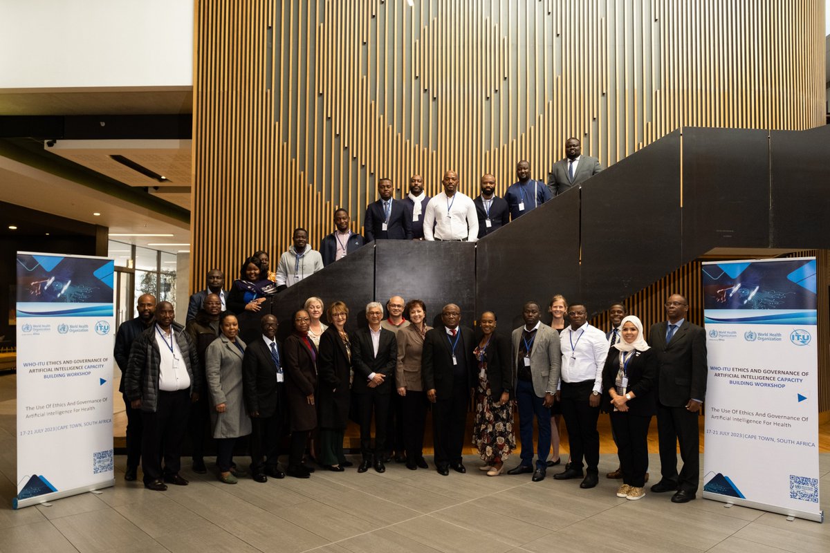 Makubalo's tweet photo. AI has enormous potential for improving health outcomes, helping countries achieve universal health coverage, and saving more lives from health emergencies.

@WHOAFRO will continue to support countries to exploit opportunities presented by AI to accelerate health improvements. https://t.co/obUFeCqbxE