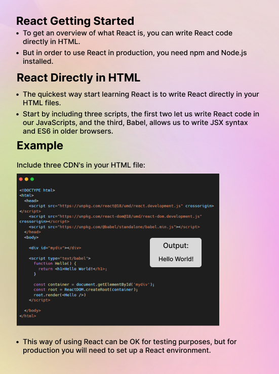 arunprasanthm7's tweet image. ✨The procedure for starting a React application.
   check this‼️

#reactjs #React #reactdevelopment
