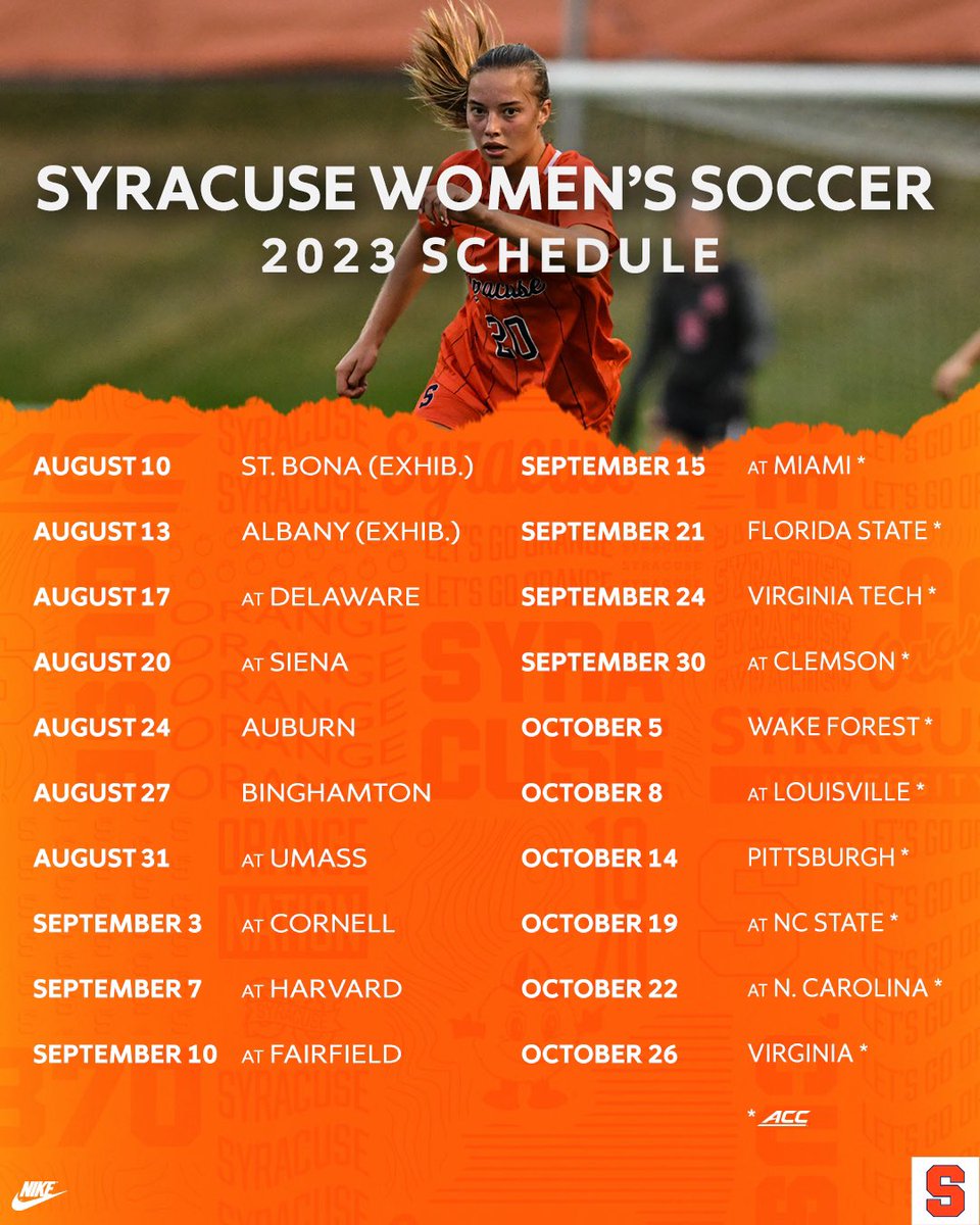 The Fall itinerary! 🍊⚽️