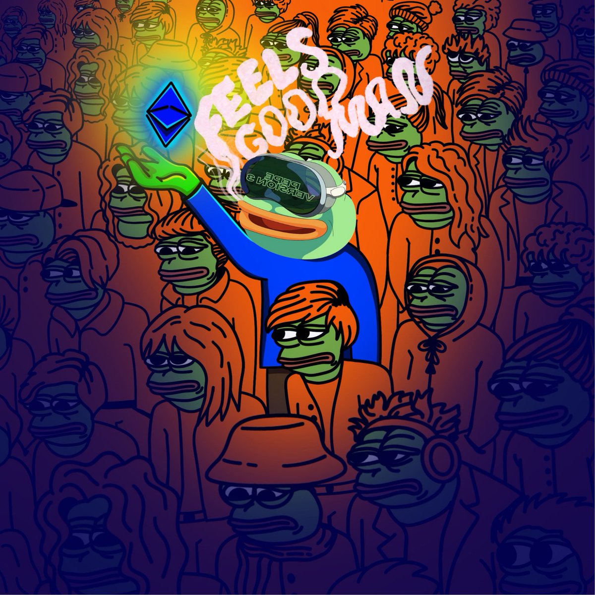 PepeVersion3ERC's tweet photo. $PEPEV3 is here to make memecoins great again. Launch Fair with no presale, zero taxes, and contract renounced, $PEPEV3 is a coin for the people, forever.

#PEPEV3 #PEPE #ETH #X1000GEMS #MEMECOIN https://t.co/6QHT0Vs2SD