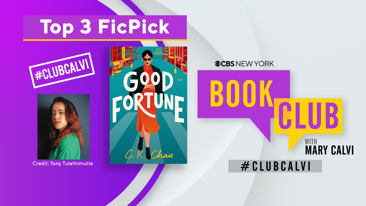so honored to have good fortune as a ficpick for @CBSNewYork !! cast your vote to make it the official #clubcalvi read for the summer 🌞 cbsnews.com/newyork/essent…