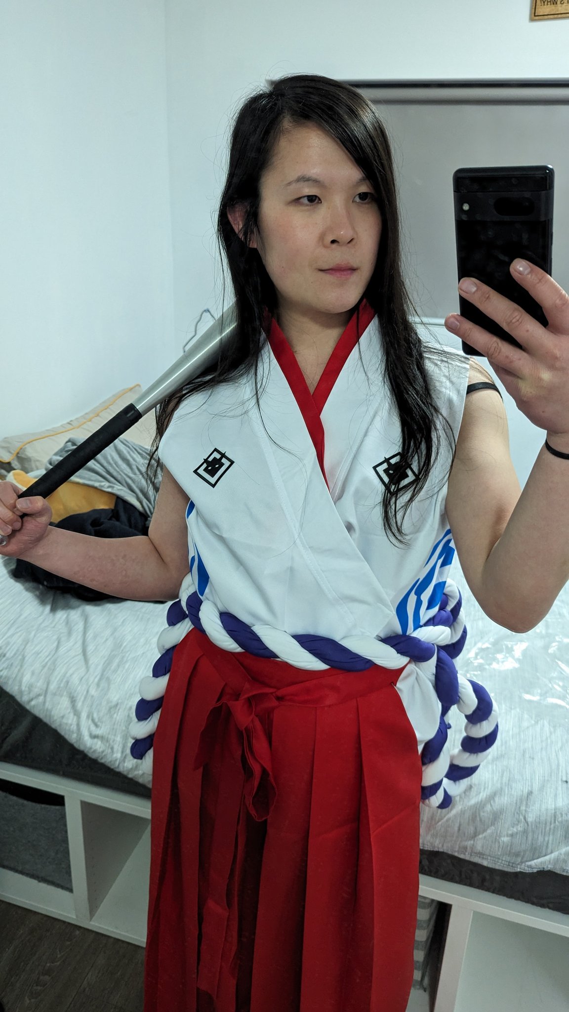 Jasmine('s boobs hurt) on Twitter: "Culturally appropriating trans men with a Yamato cosplay 😤
