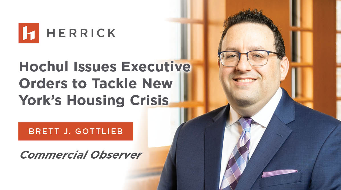 Brett Gottlieb quoted by <a href="/commobserver/">Commercial Observer</a> about a series of Hochul executive orders that include a 421-a replacement for certain RE projects in Gowanus, Brooklyn. Read more below.
#herrickdoesthat #421a #affordablehousing #realestate #gowanus <a href="/BGottlieb81/">brett gottlieb</a> 
herrick.com/news/hochul-is…