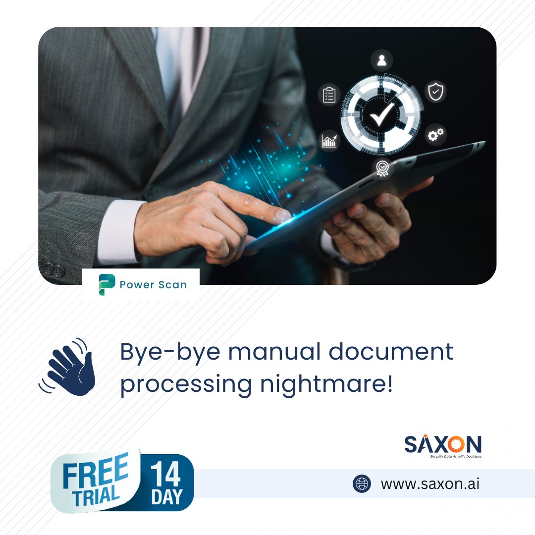 saxon_ai's tweet image. Power Scan eliminates document processing bottlenecks and uplifts customer satisfaction. Learn how: lnkd.in/dsx7U5YM

#powerscan #IDP #intelligentdocumentprocessing #Powerplatform #MicrosoftPowerPlatform