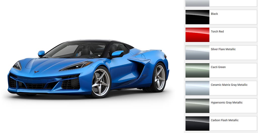CorvetteBlogger on Twitter "2024 Corvette Build and Price