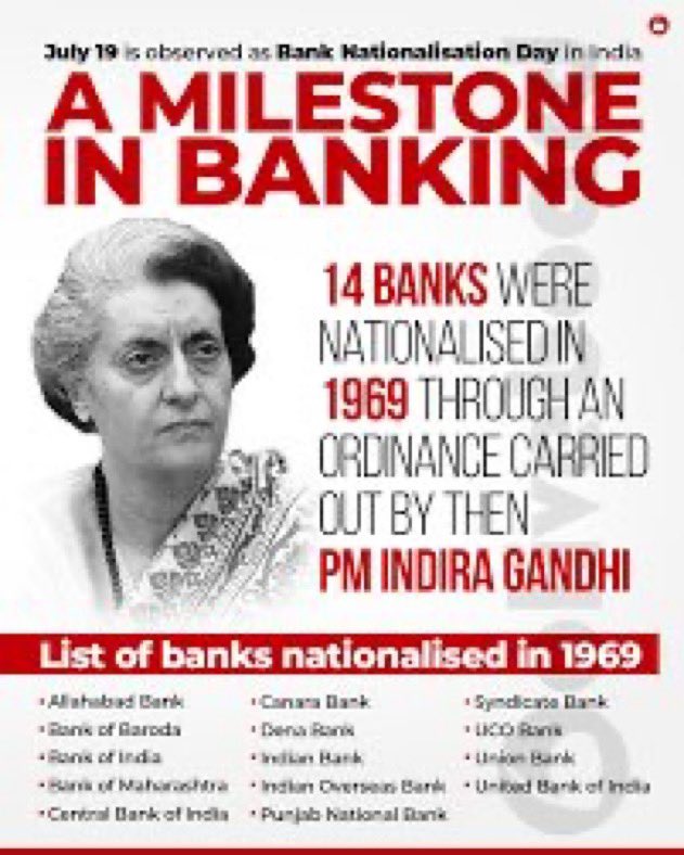 Bank nationalization is not a radical idea; it was a necessary step to protect
consumers, stabilize the economy, and promote long-term prosperity.
#PSBsForNation #BankingReform #NationalizeBanks