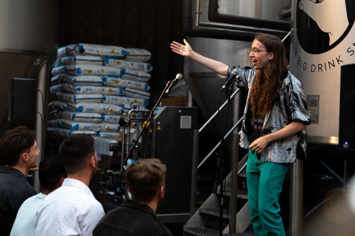 origsmallbeer's tweet image. Last week we indulged in the hilarious chaos that is @CorpsingComedy🕵️

The Taproom was packed for the murder mystery stand-up night with some of the best talents on the circuit. 👏

We're taking a break in August but will be back ready for more mystery and comedy in September!👀