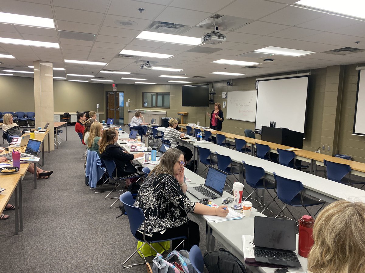 Kicking off the CDA institute with <a href="/SDHSA/">SD Head Start</a> <a href="/sddoe/">SD Dept of Education</a> and <a href="/SanfordHealth/">Sanford Health</a> child services. Thank you <a href="/drdebbergeron/">七武ななみ</a> for the support. <a href="/EdrisingSD/">EducatorsrisingSD</a> is excited to be part of this. <a href="/cdacouncil/">CDA Council</a> we are working hard to grow #earlychildhood educators. #sdedchat #CTE