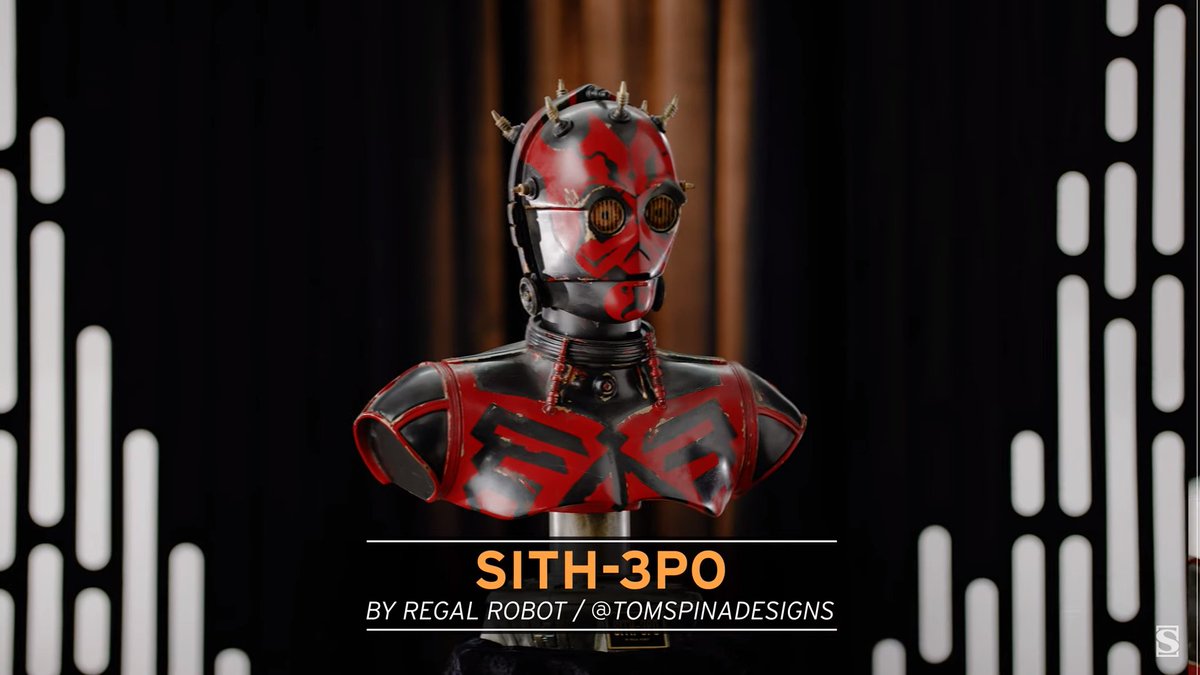 coleccioniswspn's tweet image. Nueva locura que han presentado en la San Diego Comic Con. De la mano de Regal Robot llega.... &quot;Sith C3-PO&quot;
Via @MrLeitor
#Sith3PO #RegalRobol #SideshowCon #SDCC #ComicCon
