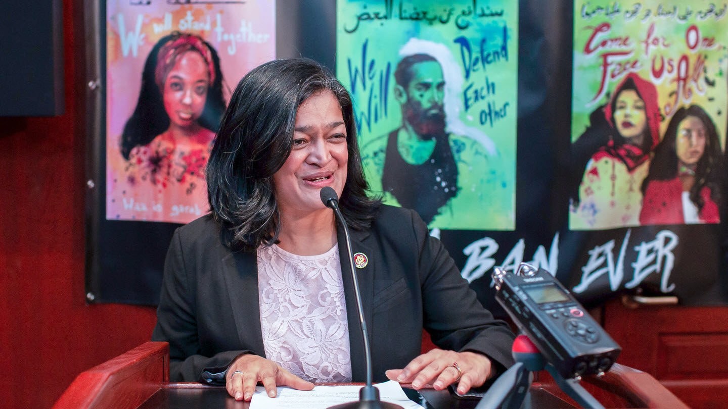 Sludge on Twitter: "Several of the Democrats criticizing Pramila