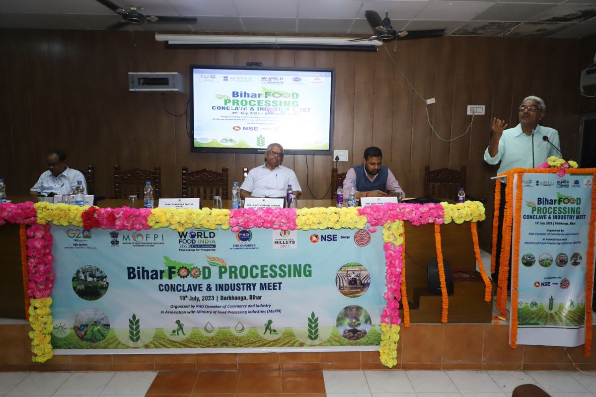 FOOD PROCESSING MIN on Twitter "MOFPI & phdchamber successfully