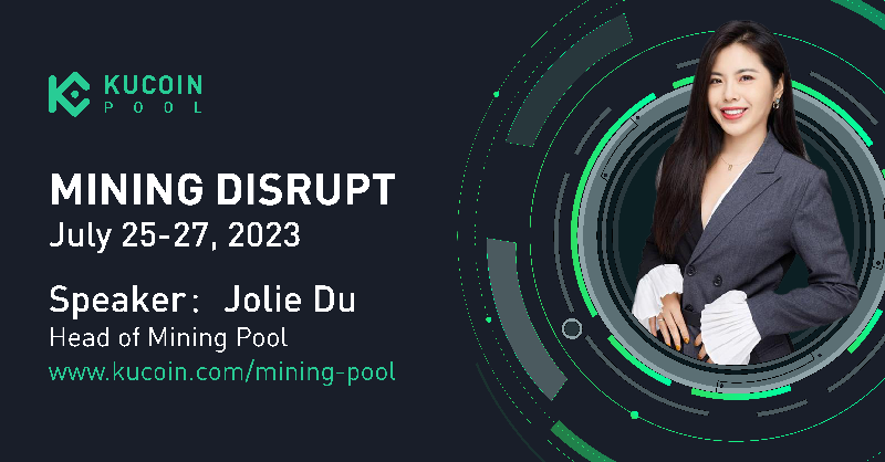 kucoincom's tweet photo. 🥳We are sponsoring Mining Disrupt 2023!

We'll be offering special gifts for attendees.🎁✨

Welcome to catch up face to face at booth #70 on July 25-27! 🥰

Learn more: https://t.co/EDblSbGfsO

#KuCoinPool #MiningDisrupt #CryptoMining https://t.co/lXe7b67All