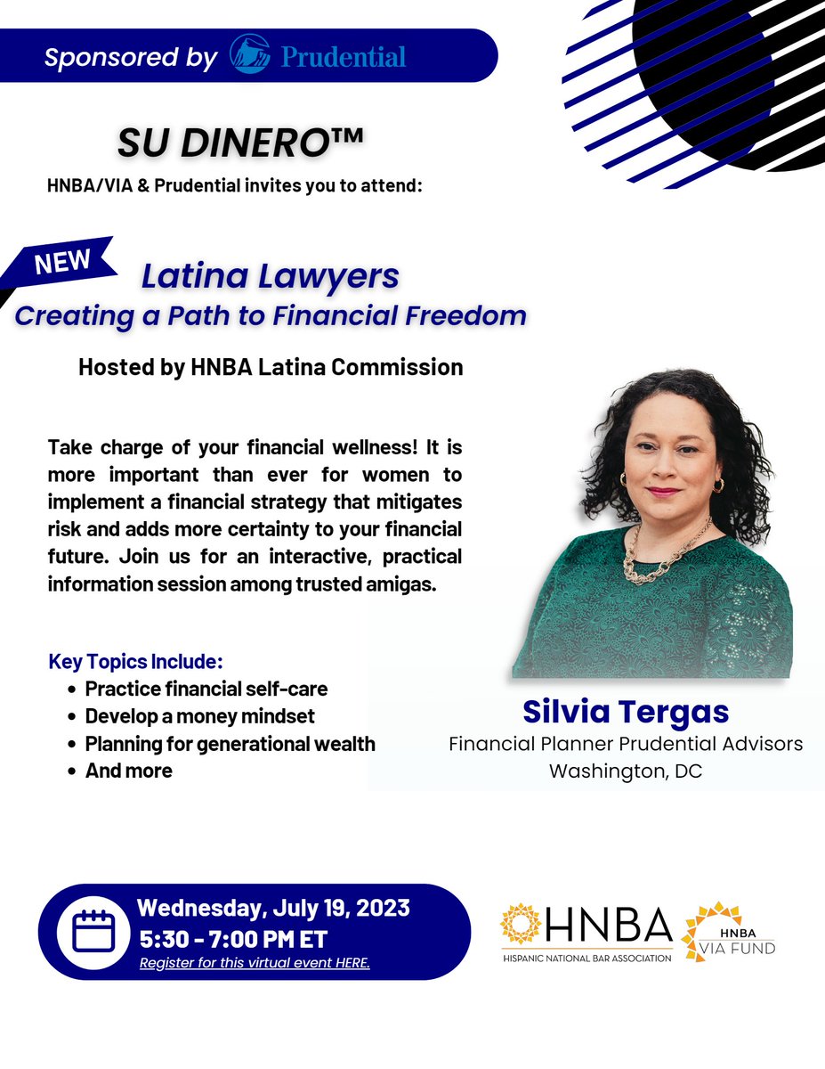 Join Su Dinero Today! Latina Lawyers Creating a Path to Financial Freedom - mailchi.mp/hnba/su-dinero…