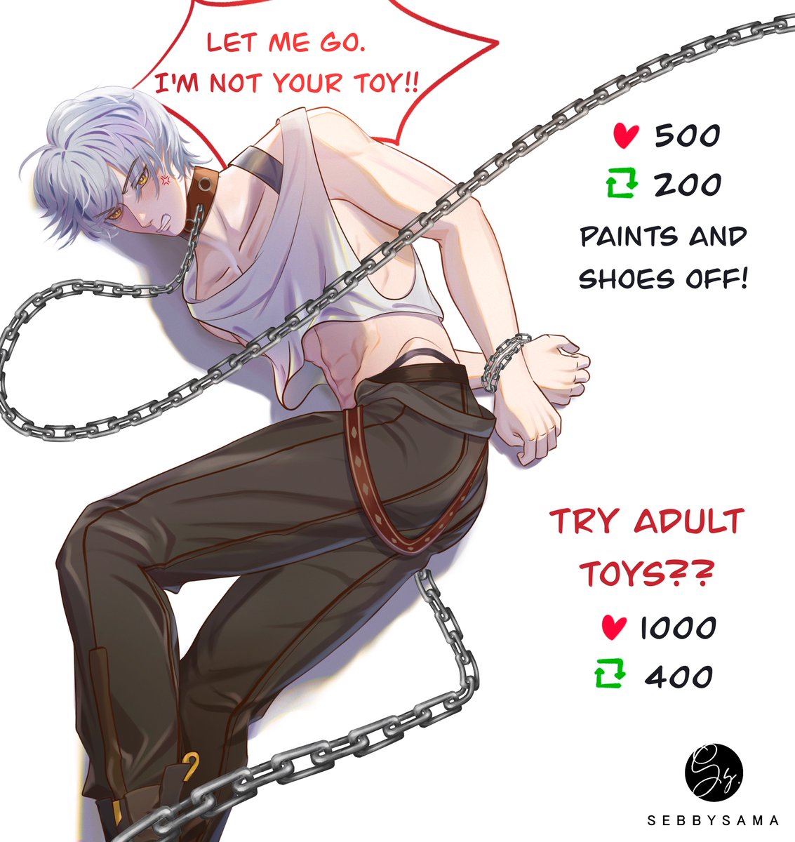 CAELUS STRIP GAME PART 2!
Show me the toy you want to put on him, guys 😈

#Caelus #HonkaiStarRail #stripgame #dancae #丹穹