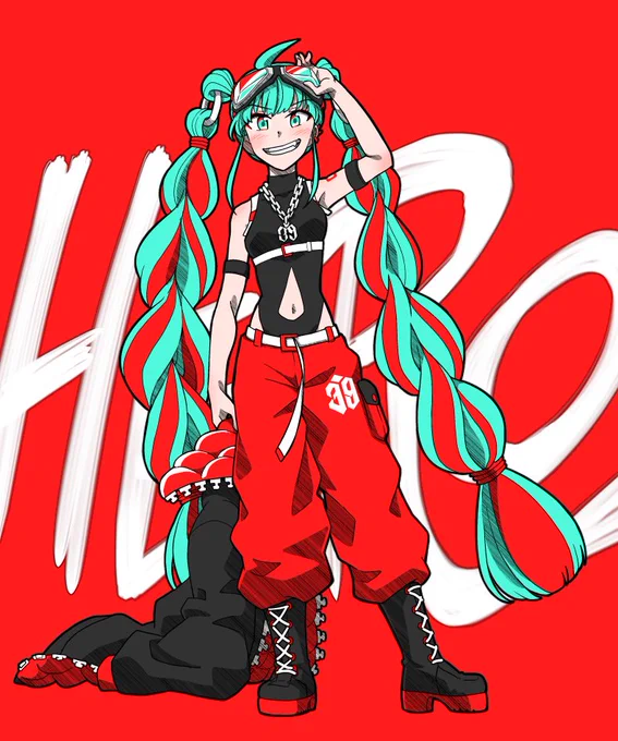 HEROちゃん #初音ミク