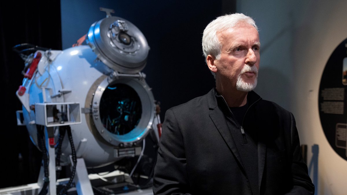 'I warned you guys in 1984,' 'Terminator' filmmaker James Cameron says of AI's risks to humanity (via <a href="/SpencerLynne/">Spencer Van Dyk</a> ctvnews.ca/sci-tech/i-war…