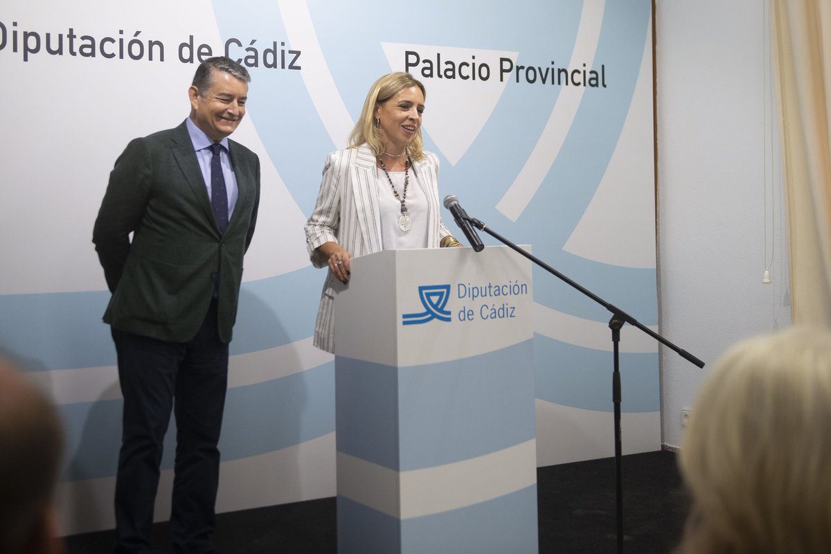 Diputación y @andaluciajunta muestran su sintonía para implantar sedes de Vuela Guadalinfo, mejorar infraestructuras sanitarias y combatir la sequía. 👉 La presidenta @Almudenamdj y el consejero @antoniosanz mantienen un encuentro institucional. 🔗dipucadiz.es/prensa/actuali…
