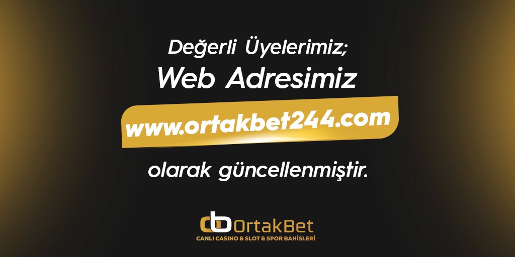 Site giriş adresimiz

ortakbet244.com

#ortakbet