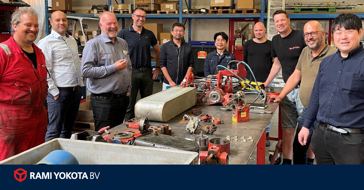 RamiYokota's tweet photo. Most of fun with our Japanese colleagues from @LtdToku. They visited us in the Netherlands last week. During their visit, we met many companies, such as Liftal.
 
It was a pleasure showing you around.
ご案内できて光栄でした。 https://t.co/DyXj58EraS