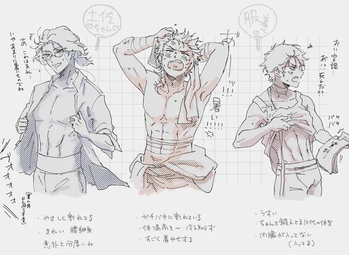 去年かいたもの
(全くセンシティブではないが誰も服を着てない) 