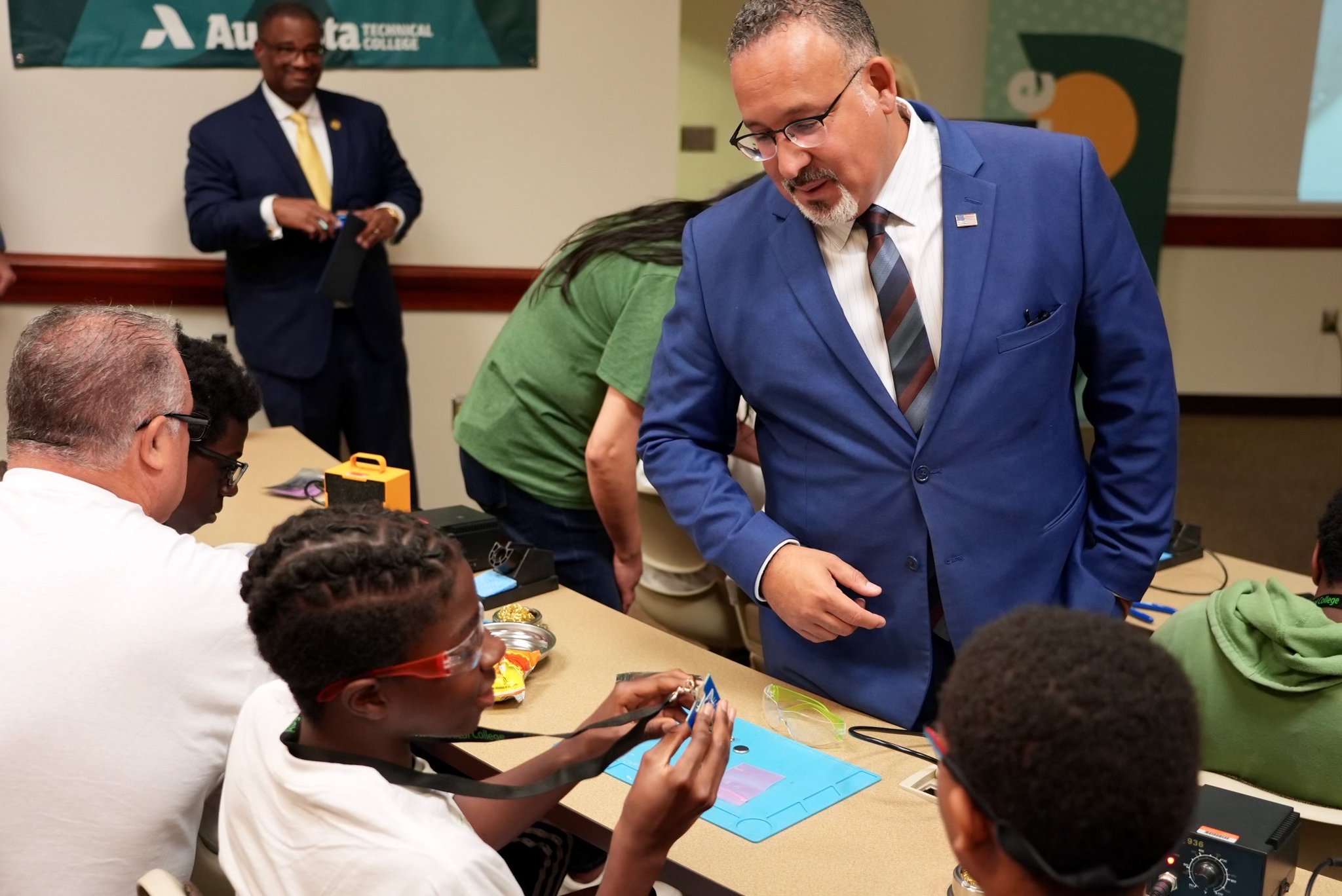 Secretary Miguel Cardona on Twitter "Yesterday in Augusta, GA I was