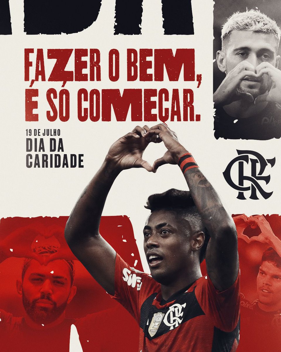 Flamengo's tweet photo. Fazer bem ao próximo é o maior bem da alma. 🫶

#CRF https://t.co/e0OyfWDE0l