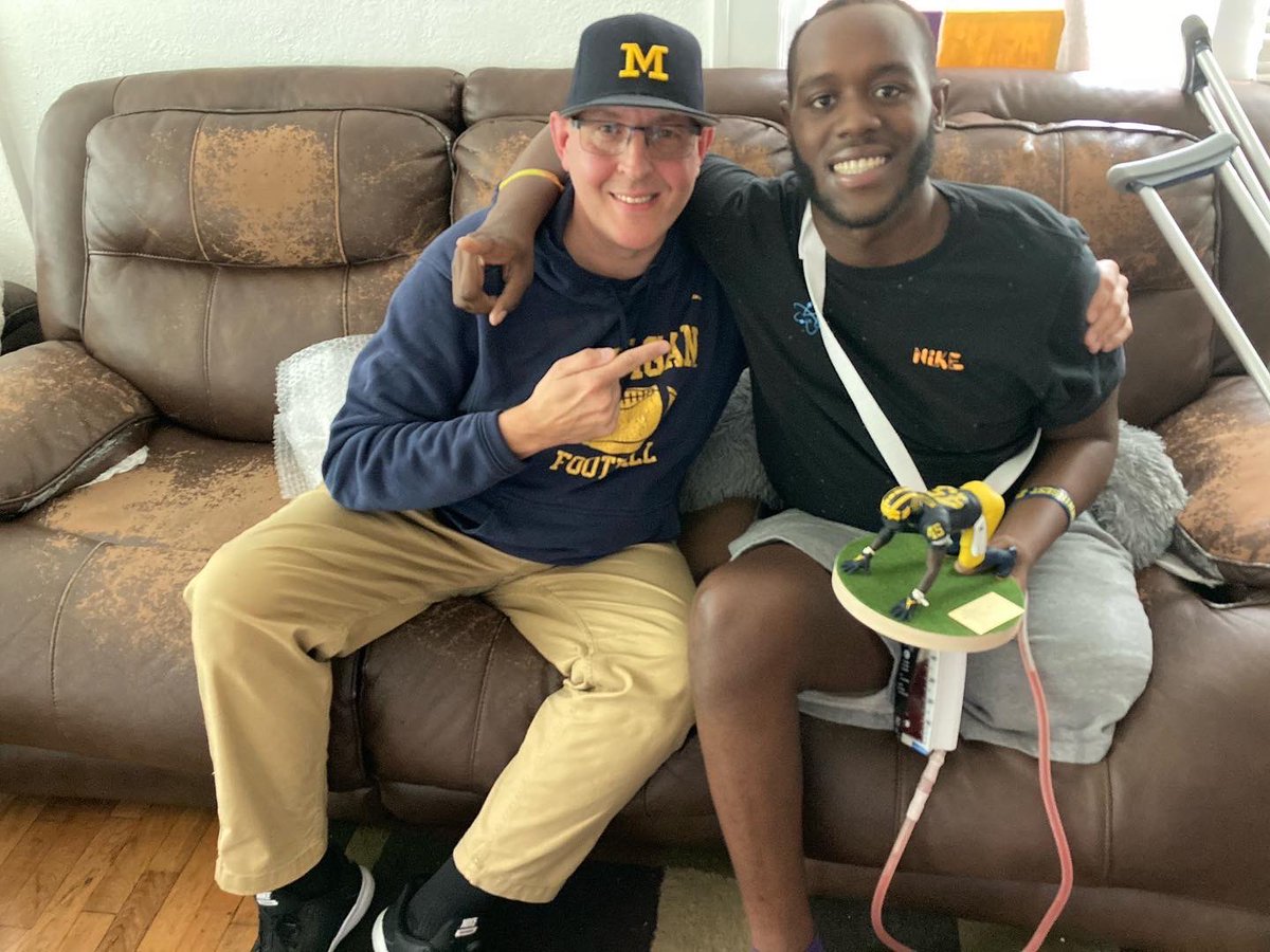 KJCcustoms's tweet photo. @UMichFootball ๐๐๐ป๐๐#MEECHIE ๐๐ป https://t.co/YTyJvda7nv