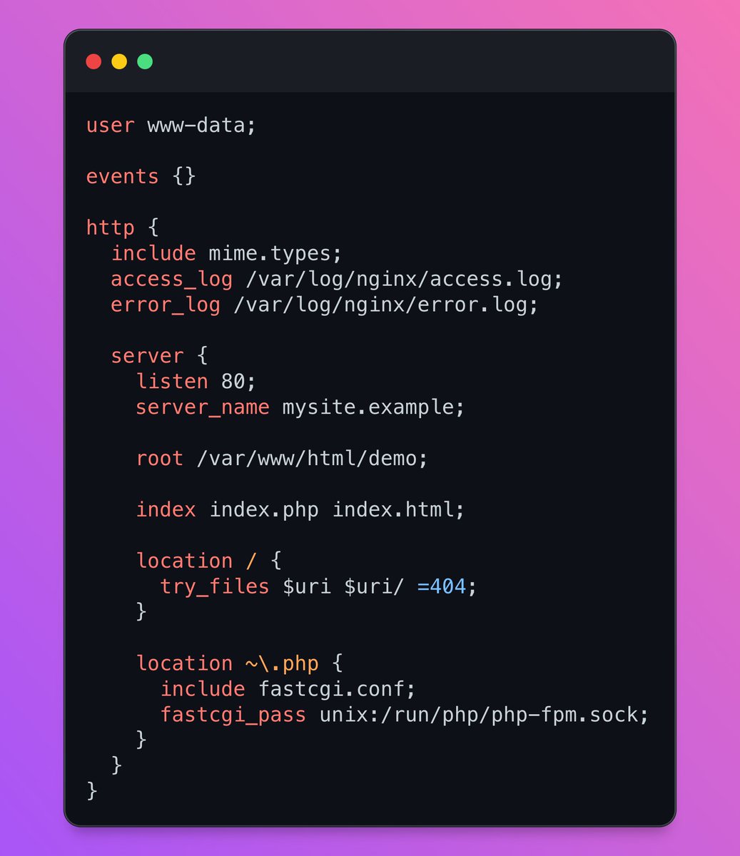 mmartin_joo's tweet photo. 💡 If you're running PHP or Laravel apps in production you're probably using nginx and php-fpm.

But do you actually know what these terms mean?
- CGI
- FastCGI
- php-fpm
- How do they connect to nginx?

Let's find out! 

🧵 Keep Reading https://t.co/jF6DugdPg2