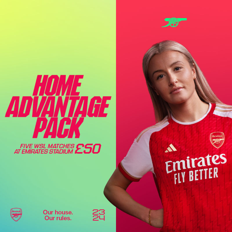 ArsenalWFC's tweet photo. 👏 5,000 TICKETS SOLD! 👏

Watch five @BarclaysWSL fixtures at Emirates Stadium in 2023/24 ❤️