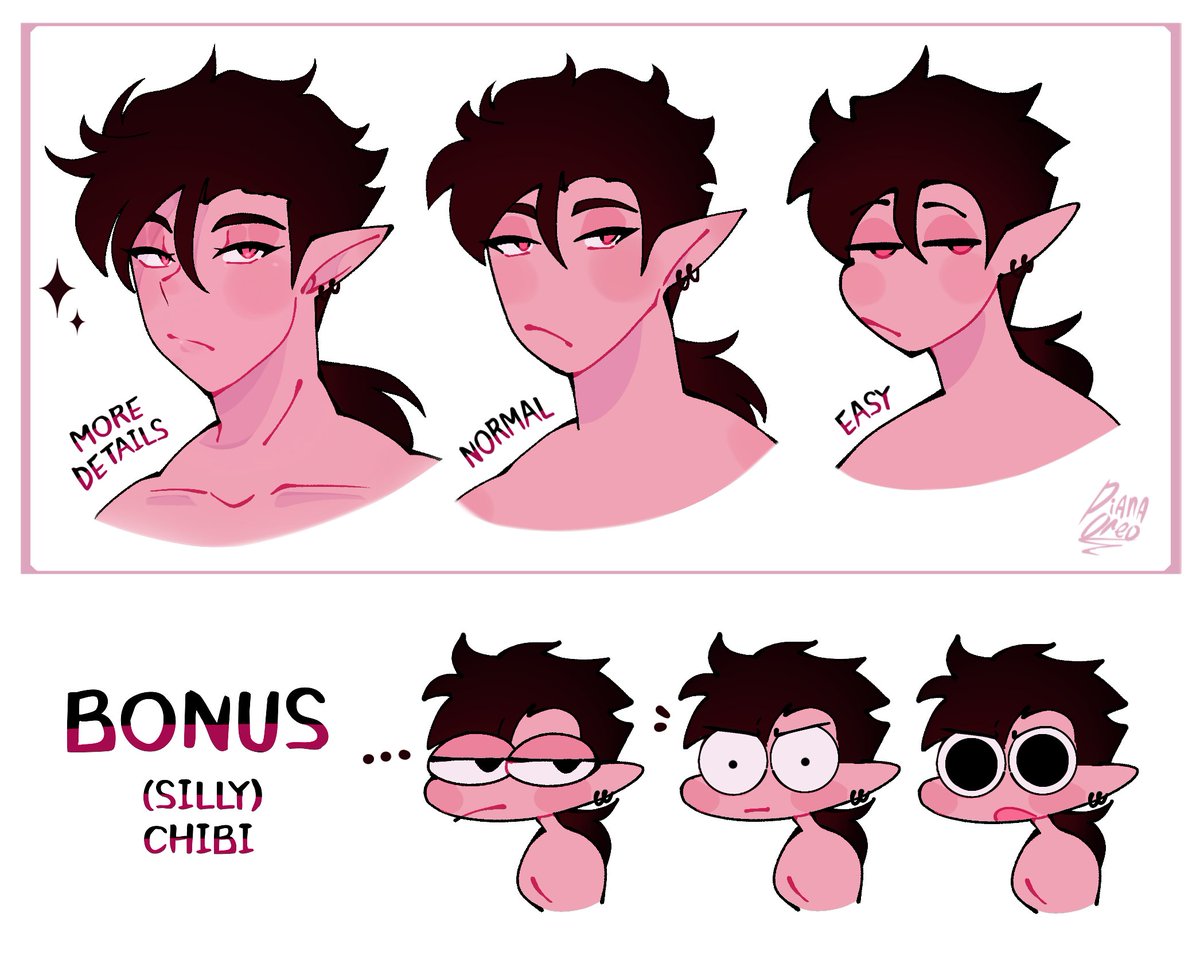 DianaOreo13's tweet photo. A little more about my art style💫 (TYSM for  30,000!) https://t.co/kKcRFRhfhw