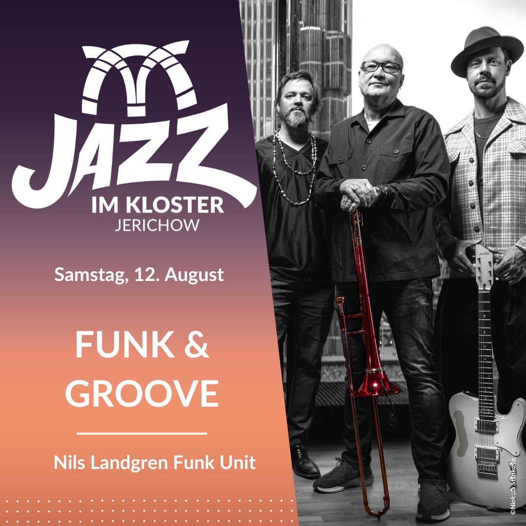 #NilsLandgrenFunkUnit
„Funk is my Religion“ heißt es am 12.8. zum #Jazz im #KlosterJerichow. #NilsLandgren, „the Man with the #RedHorn“, ist auf unserem #Jazzfestival zu Gast. Die rötlich schimmernde #Posaune wurde über die Jahre zum Markenzeichen dieser schwedischen Jazz-Ikone.