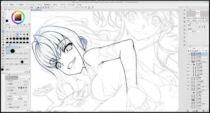 カリオストロとプレラーティ好きだけど、毎回同じ表情と同じシチュというか構図の絵ばっかりになってしまう。別にいいんだけど。 