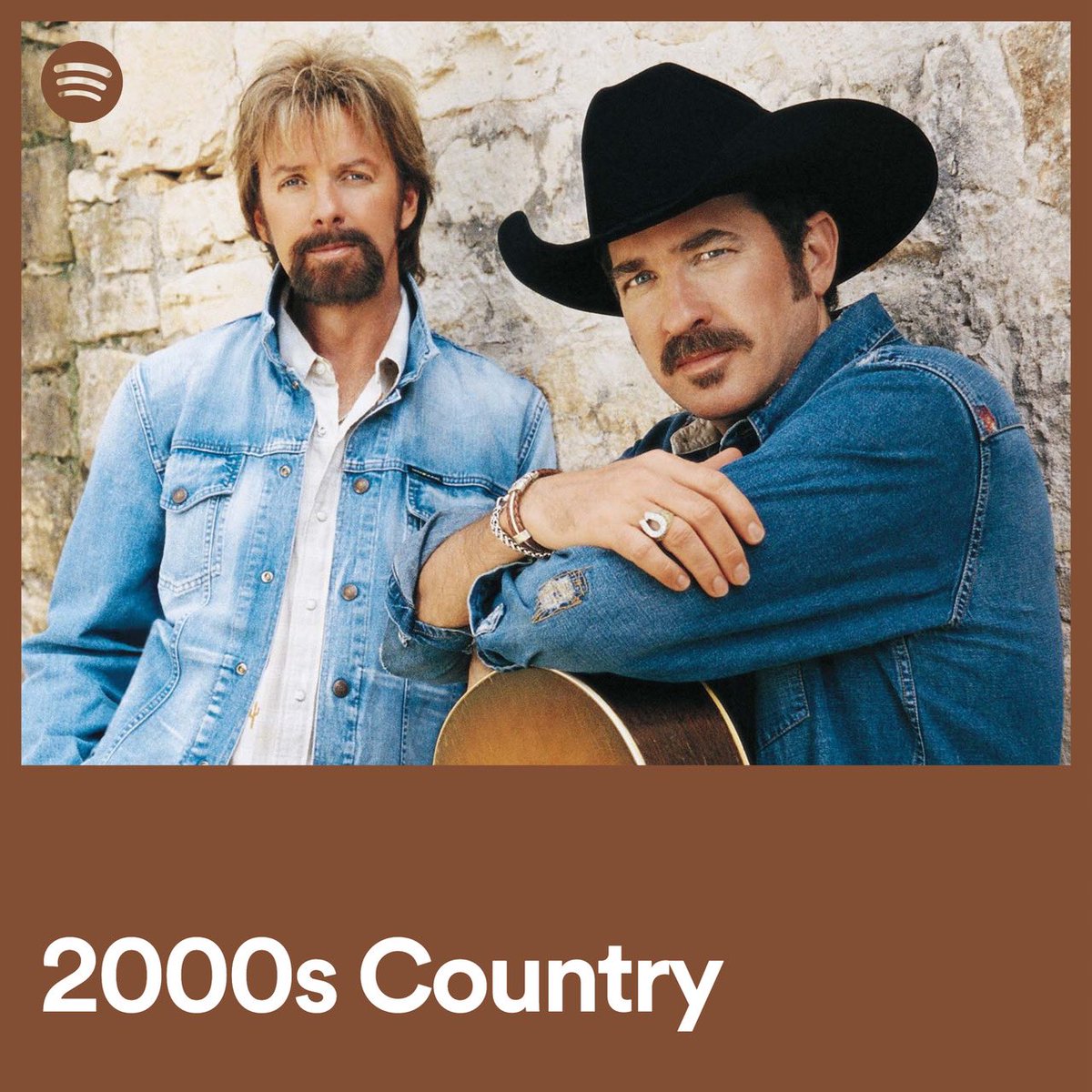 Check out @RonnieDunn and @KixBrooks on the cover of @Spotify’s #2000sCountry playlist! Listen here: open.spotify.com/playlist/37i9d…