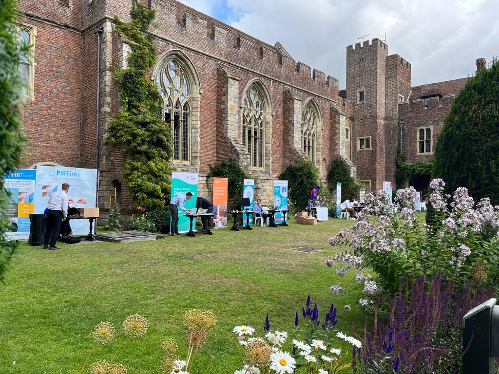 Great day at the Registered Care Association (RCA) 2023 Annual Conference today - at the stunning Herstmonceux Castle, Hailsham! Come and see Simon and Edward on the GHM Care stand if you haven't already done so.

#carehomes #digitalcare #caretech