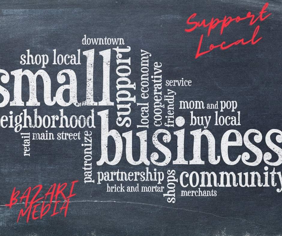 BazariMedia's tweet photo. "Think local, buy local, be local. Support your local economy by being the change you want to see in the world." - Unknown https://t.co/zY0W1V5pR9