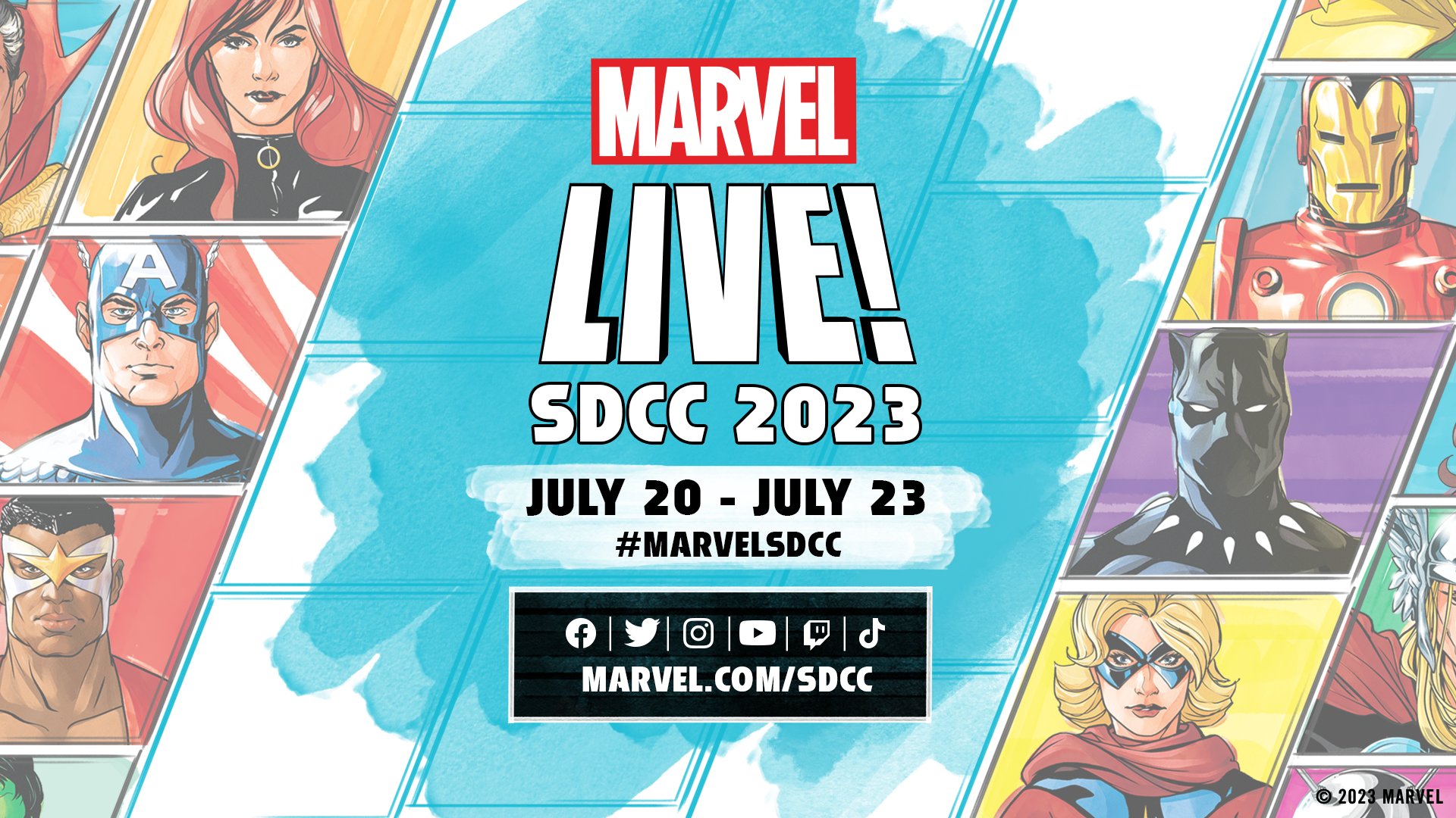 Marvel Entertainment on Twitter "MarvelSDCC kicks off TOMORROW! Get