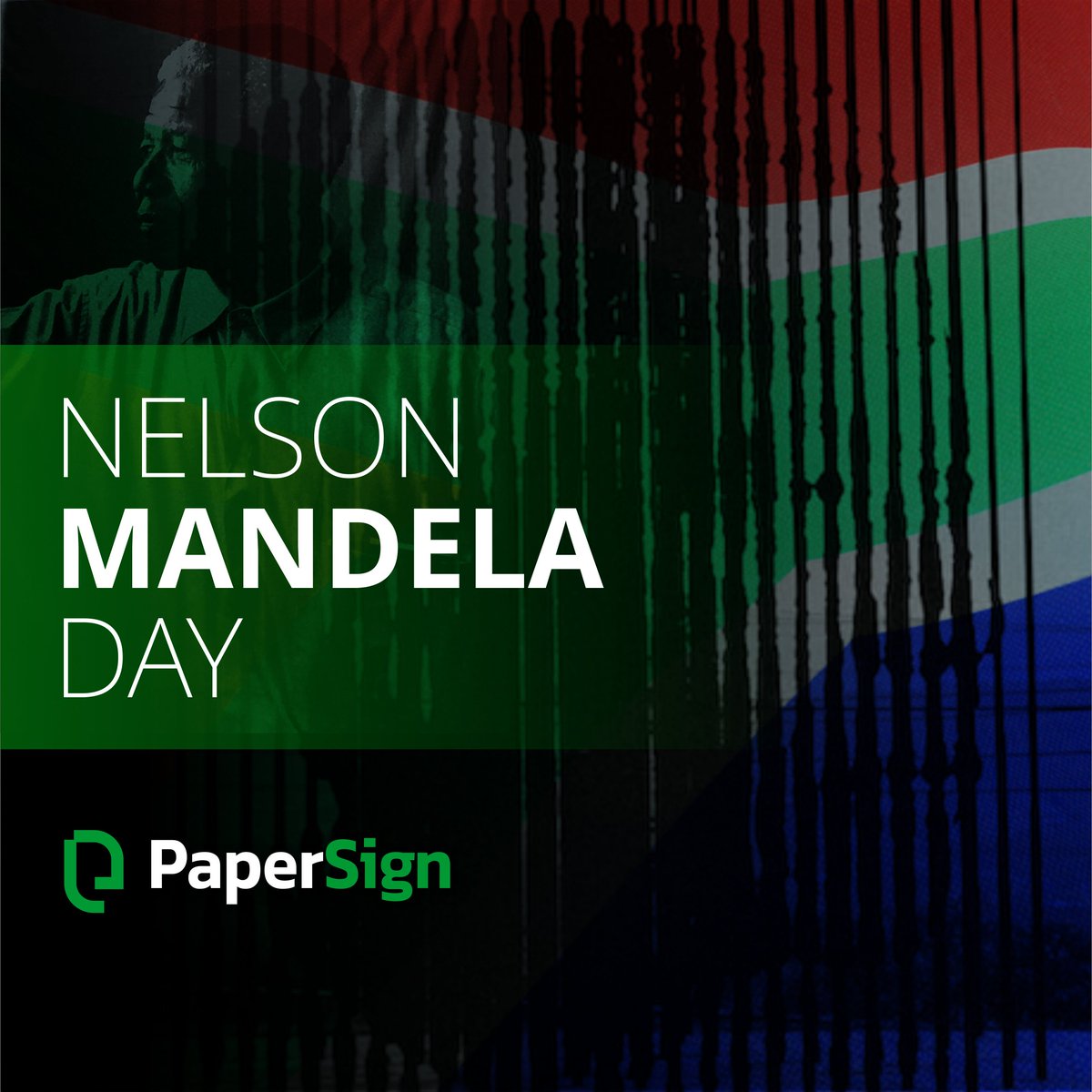 PapersignLtd's tweet photo. “It always seems impossible until it’s done." - Nelson Mandela

Let's leverage the spirit of Mandela's vision and bring it into the digital era.
#nelsonmandeladay #esignatures #digitaltransformation #equality #positivechange #NelsonMandela https://t.co/WBuneV0H1g
