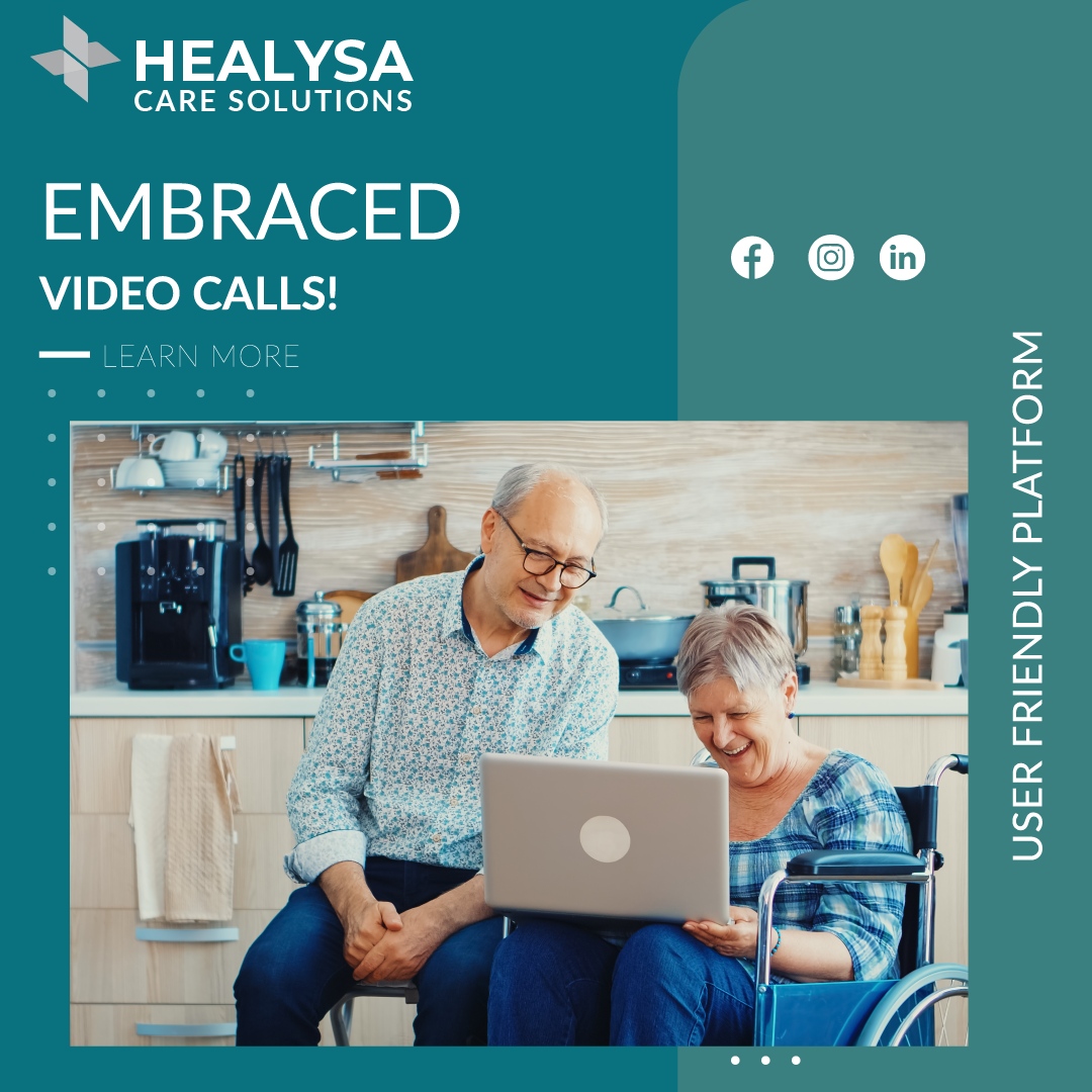 HealysaCare's tweet photo. Embrace Video Calls and connect face-to-face with your family and friends through video calls. Our user-friendly platforms make it easy to have meaningful conversations and share special moments, even when you can't be physically together. 

#WellnessEcosystem, #Wellbeing, #... https://t.co/FrAGqUCjpW
