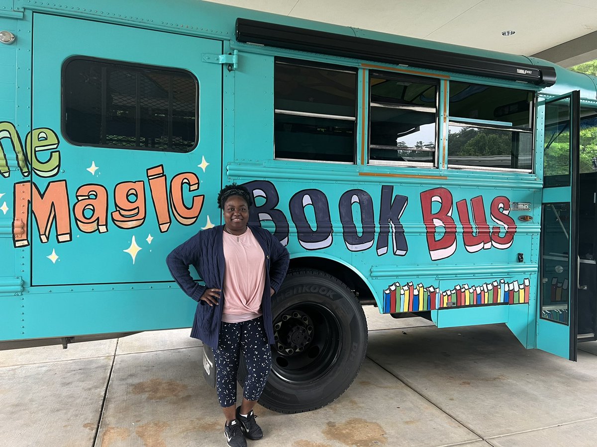 Gin Hodge (@gin_hodge) on Twitter photo Thank you <a href="/sarahpjustice/">Sarah Justice 📚❤️</a> for driving your Magic Book Bus to <a href="/NCCATNews/">NCCAT News</a> to share your mission and vision with media specialists from across the state! Thank you <a href="/sarahpjustice/">Sarah Justice 📚❤️</a> for driving your Magic Book Bus to <a href="/NCCATNews/">NCCAT News</a> to share your mission and vision with media specialists from across the state!