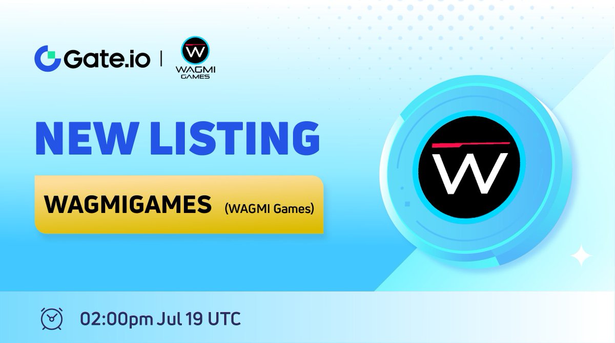 WagmiGameCo's tweet image. 📣 $WAGMIGAMES spot trading is now LIVE on @gate_io!  

Trade: gate.io/trade/WAGMIGAM…

Open the floodgates! 💣

#WAGMISummer