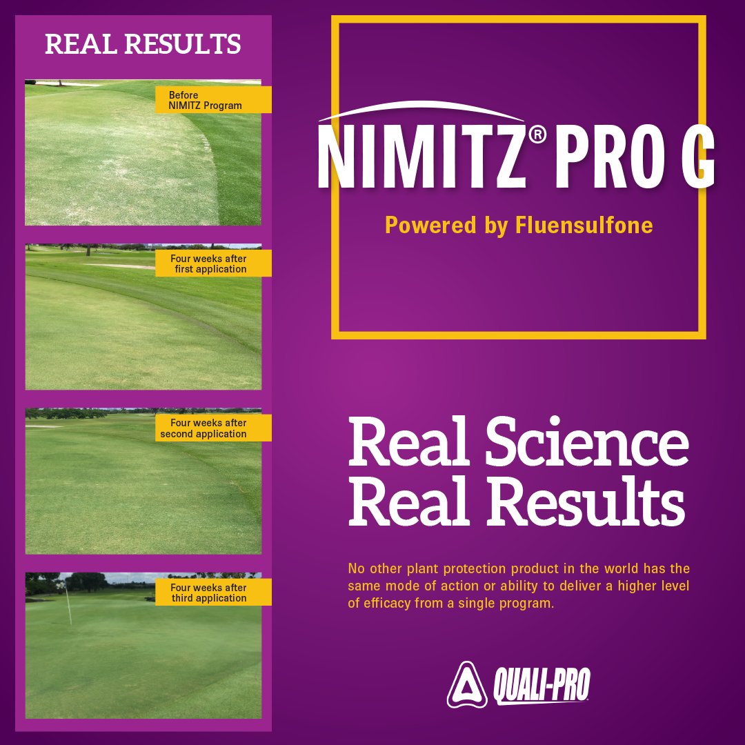 Quali_Pro's tweet photo. Say goodbye to subpar plant protection and hello to Nimitz Pro G! With its unparalleled results, real science has never looked so good. #PlantProtection #NimitzProG #RealScienceRealResults #KnotTodayNematodes
Discover more belowhttps://hubs.la/Q01X9FBX0 https://t.co/YAlYdUDrVF